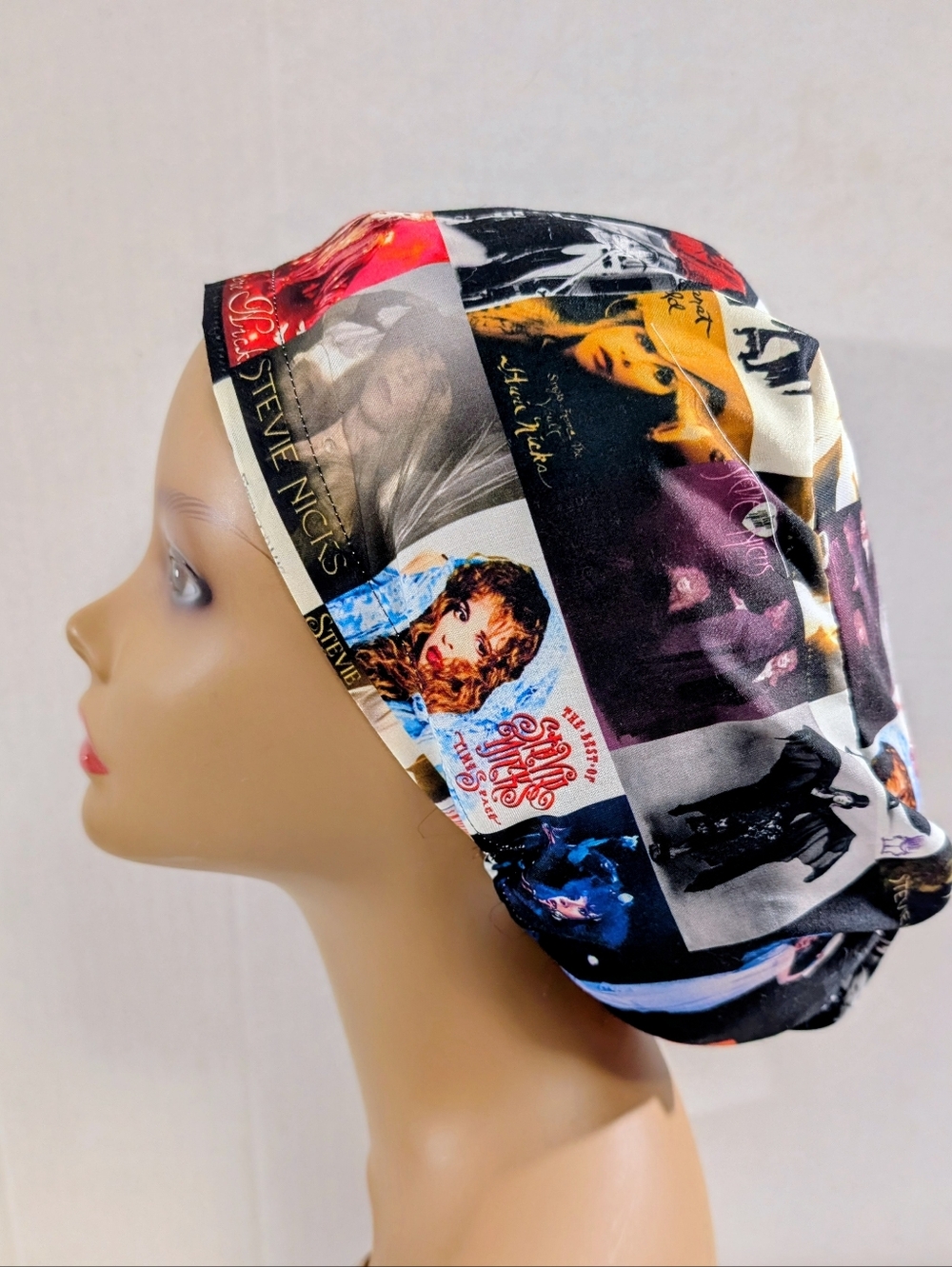Stevie, Euro Style Scrub Cap, Scrub Cap, Chemo Hat